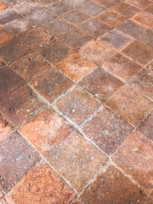Old terracotta floor Old terracotta floor